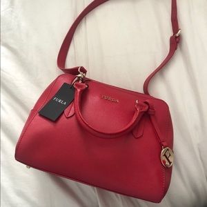 NWT* Red Furla Satchel